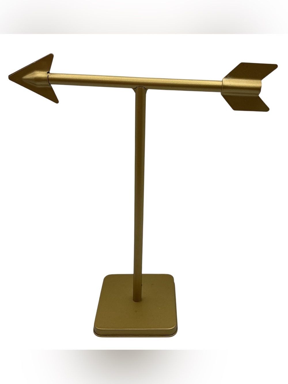 Gold Tone Y2K Arrow Jewelry and Accessory Stand
